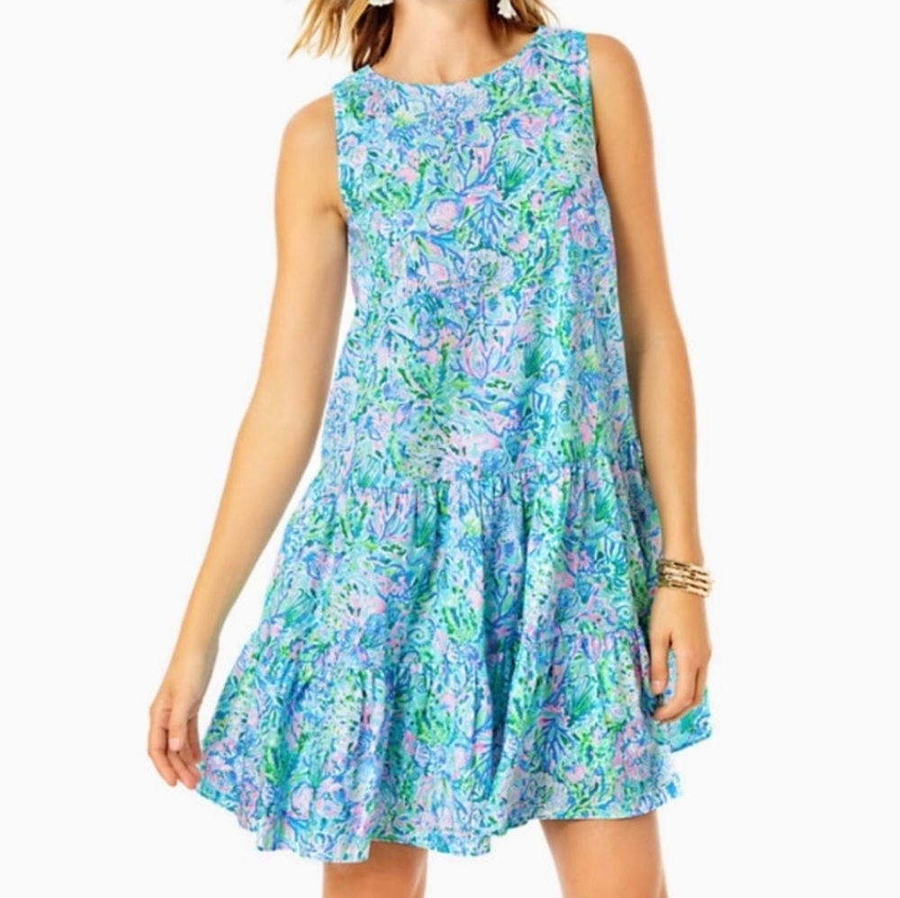 Lilly Pulitzer Trina Surf Blue Soleil It On Me Dress